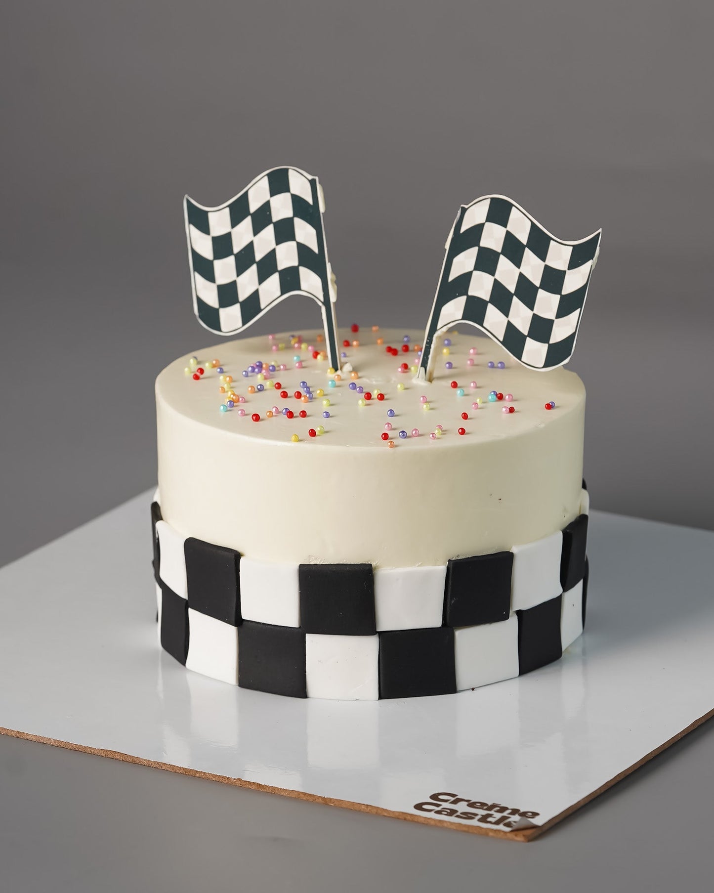 F1 Racing Car Cake