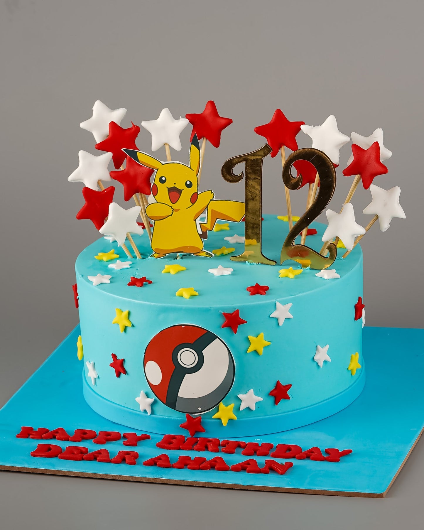 Pokemon Pikachu Kids Cake