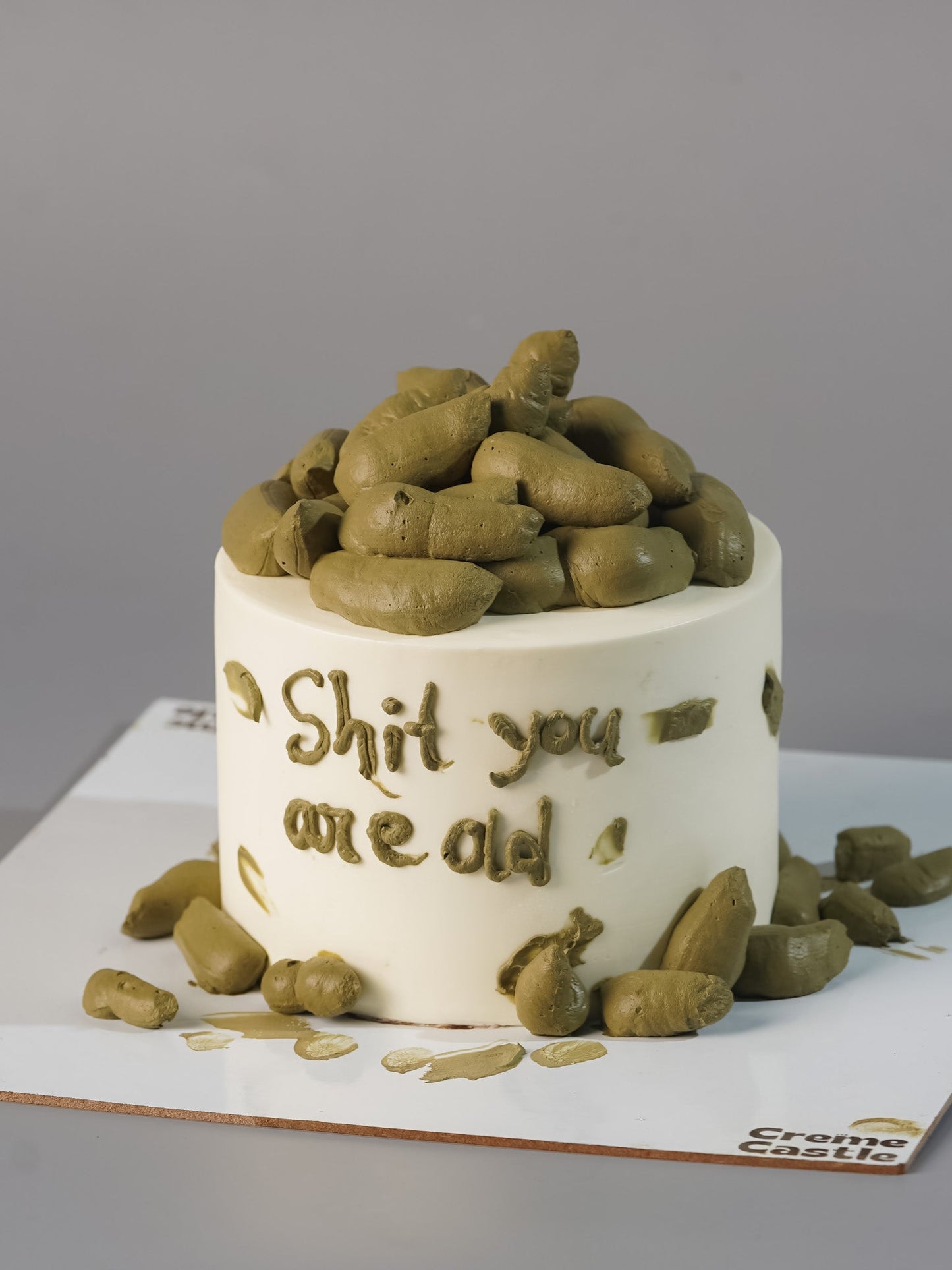 Funny Poop Theme Cake