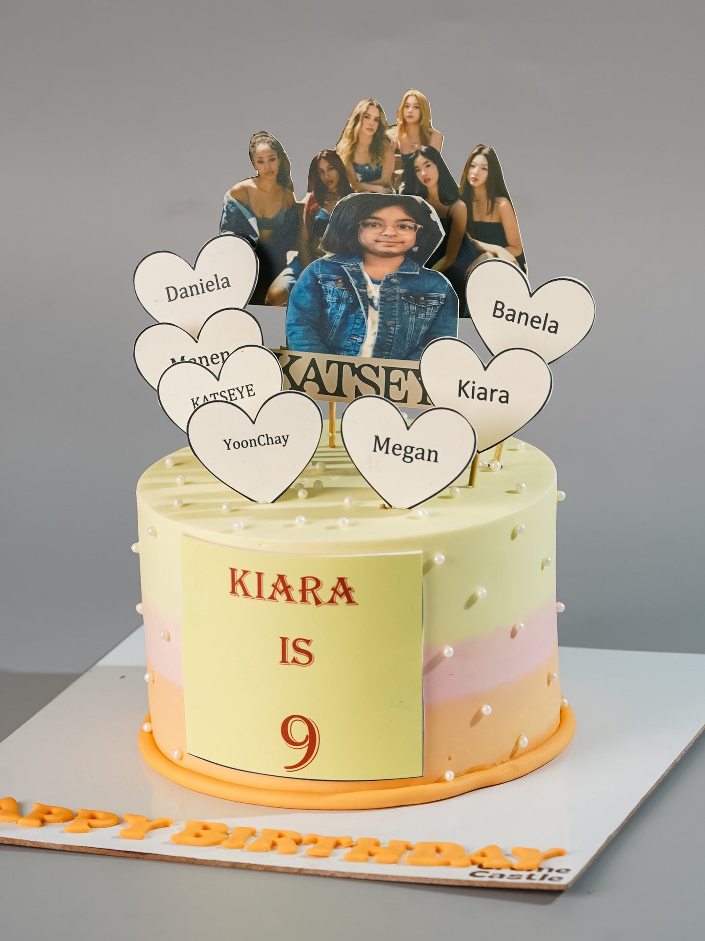 Katseye Fan Theme Cake