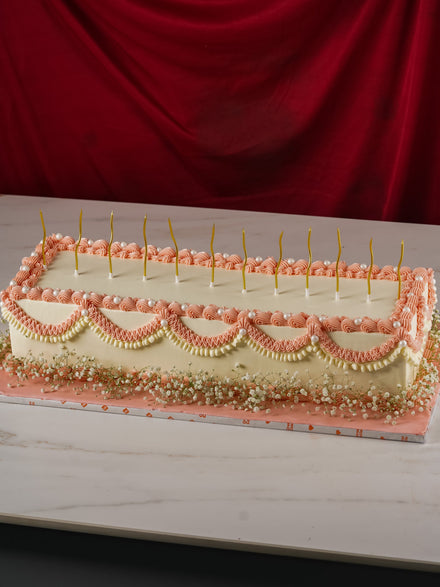 Vintage Aesthetic GenZ Cake