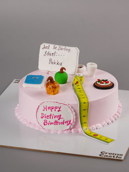 Dietician Theme Cake