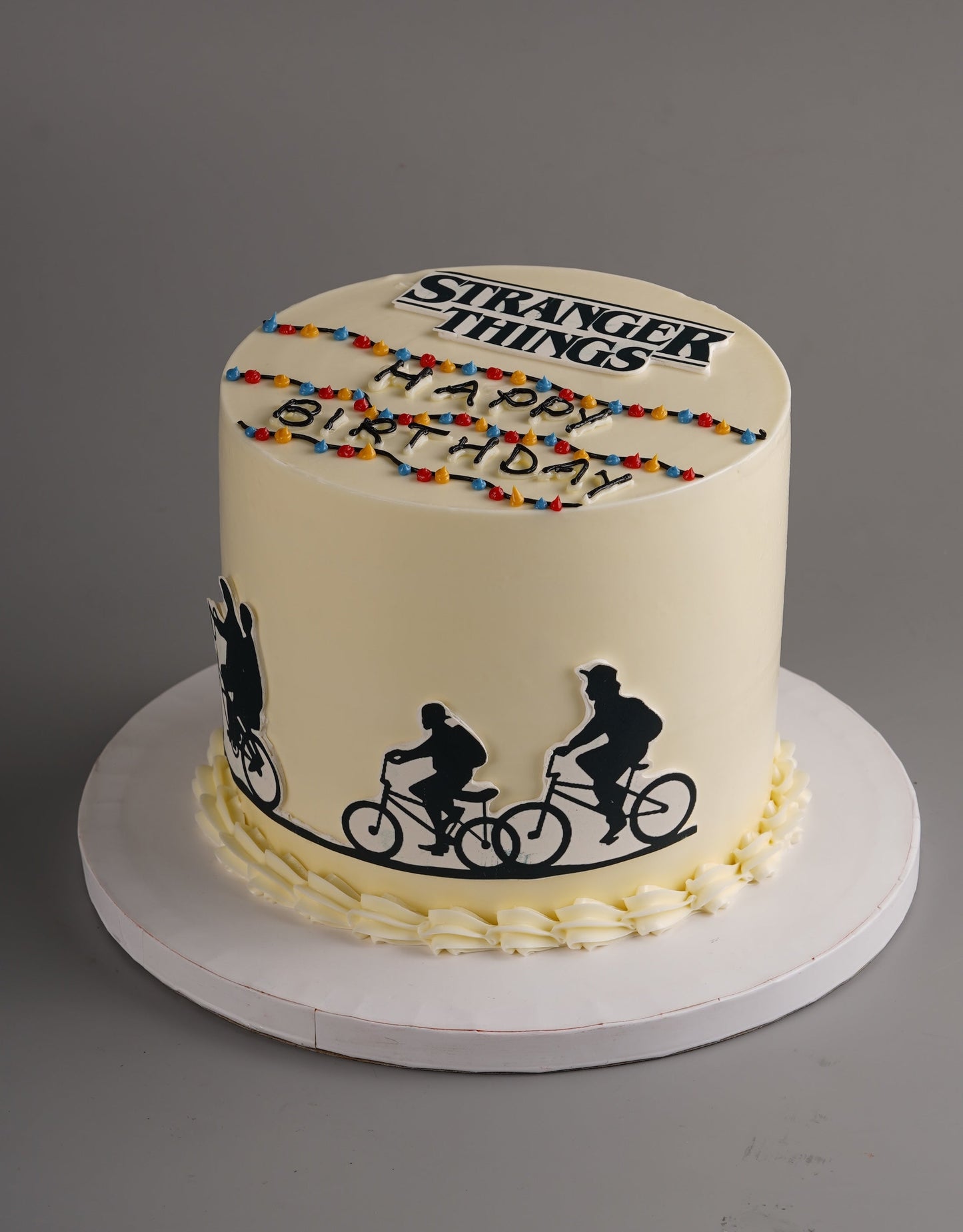 Stranger Things Theme Cake