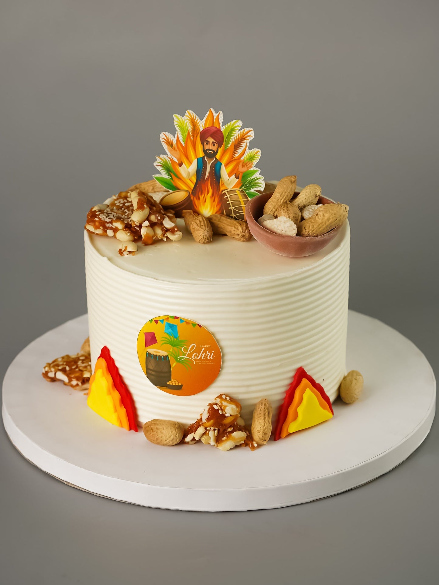 Lohri Chikki Theme Cake