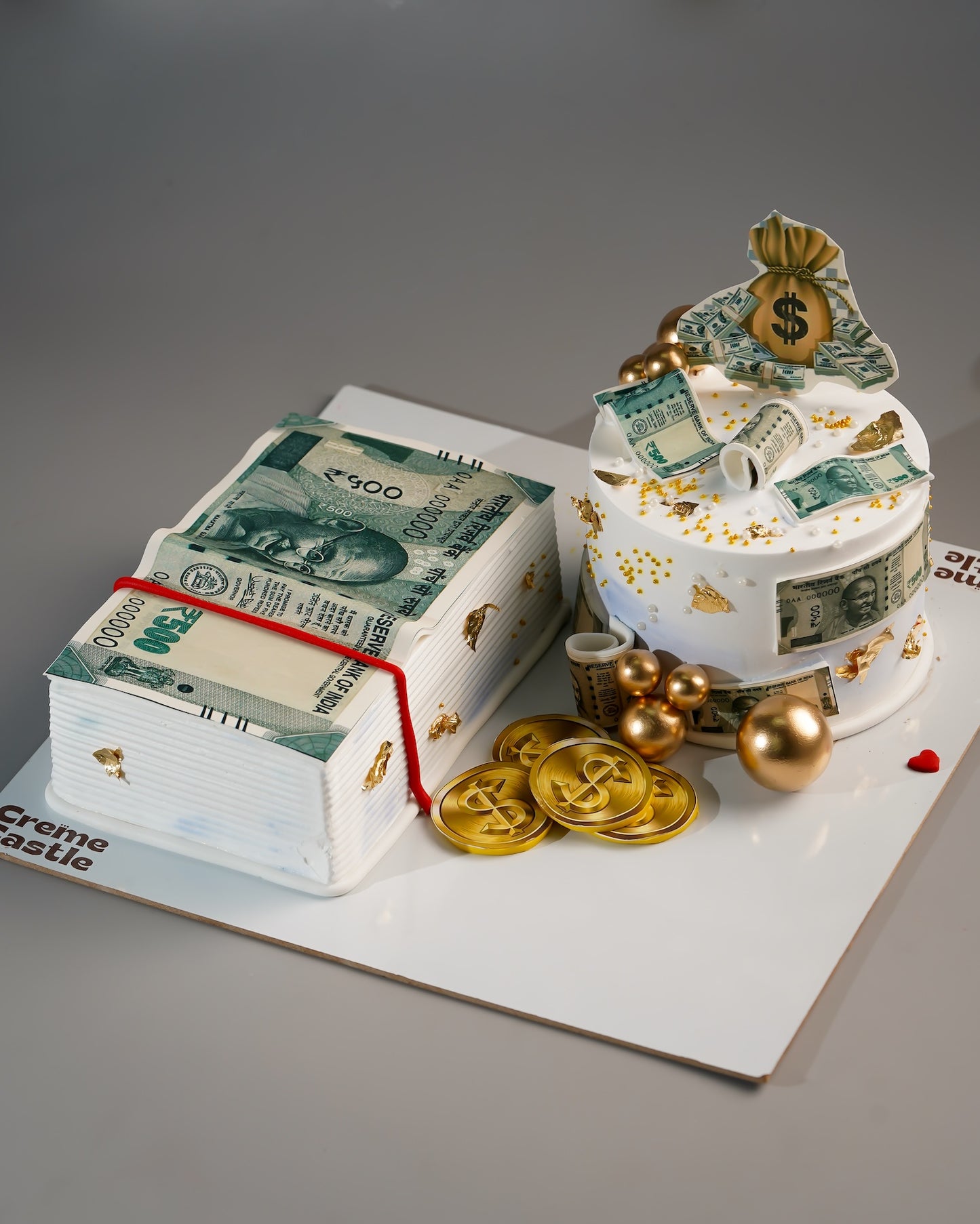 Cash Stack Money Cake