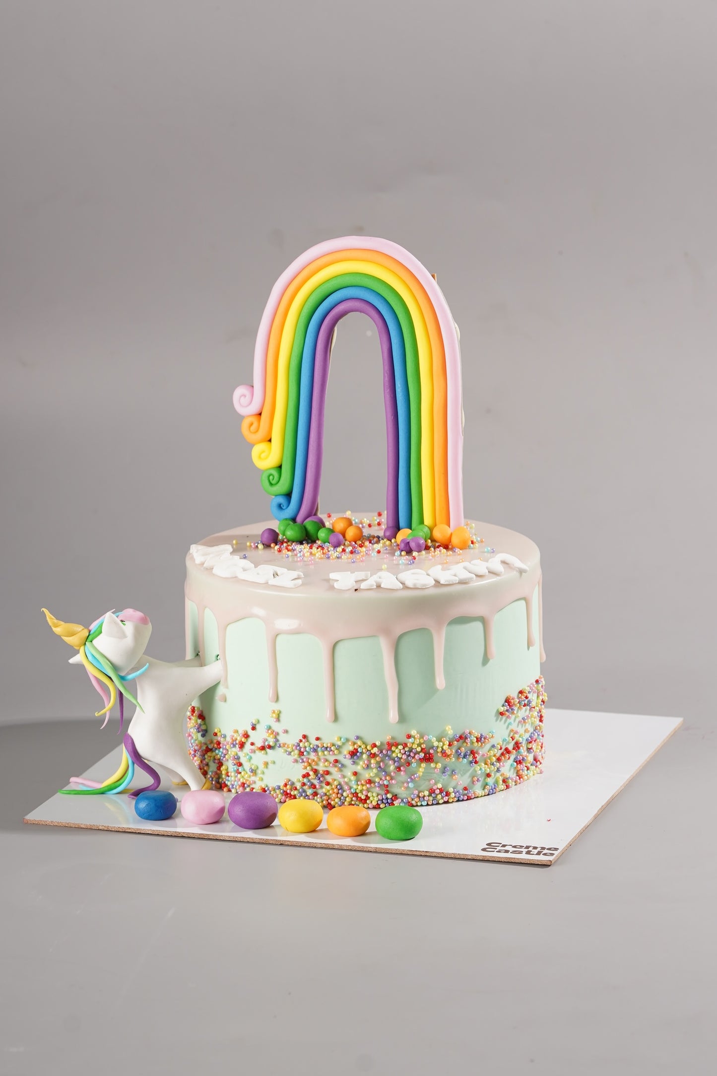 Unicorn Rainbow Drip Cake