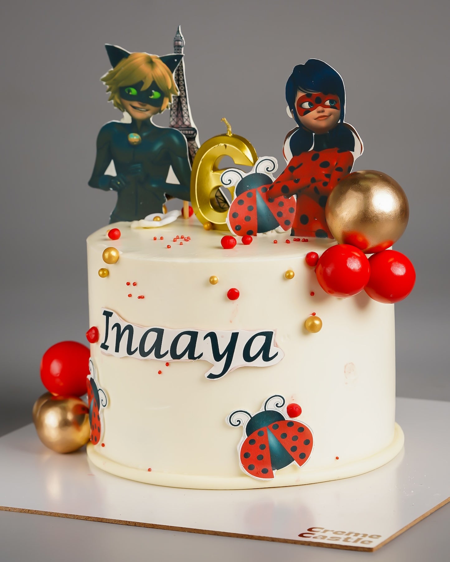 Ladybug and Cat Noir Cake