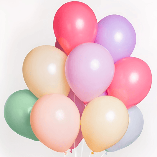 Set of 25 Pcs Balloons - Creme Castle