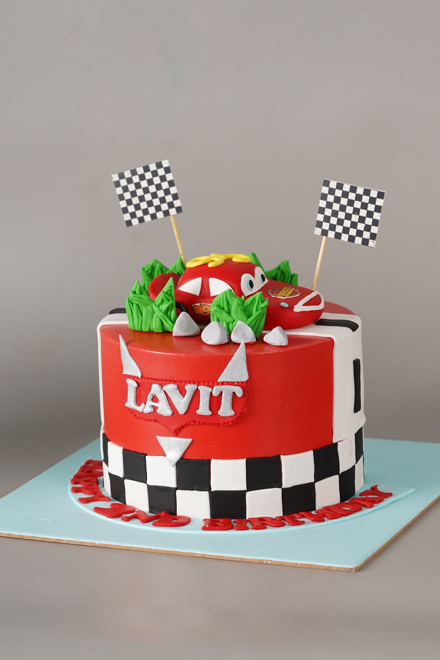 Red Pixar Car Cake