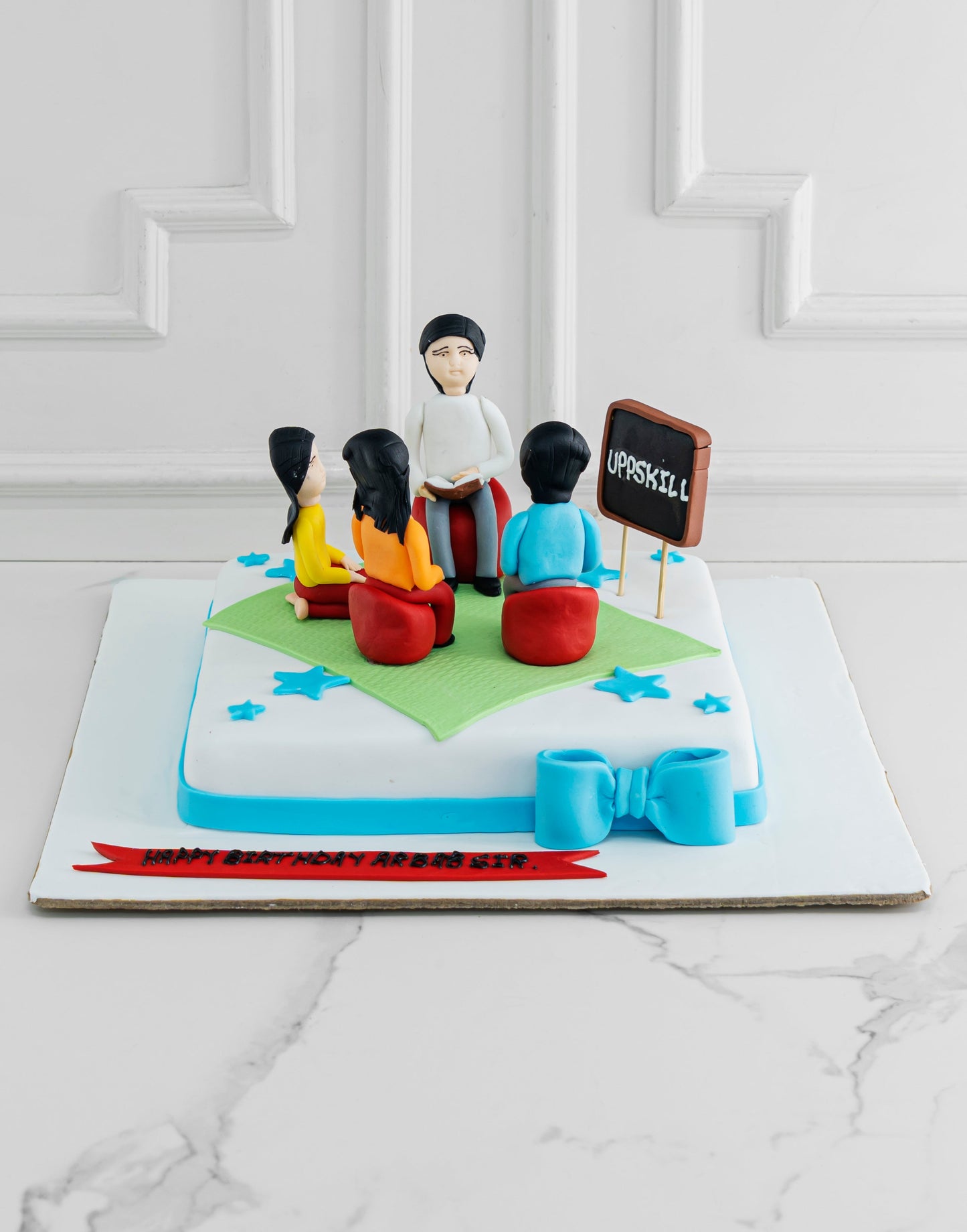 Teacher Cake - Creme Castle