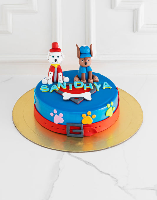 Paw Patrol Cake 2 - Creme Castle