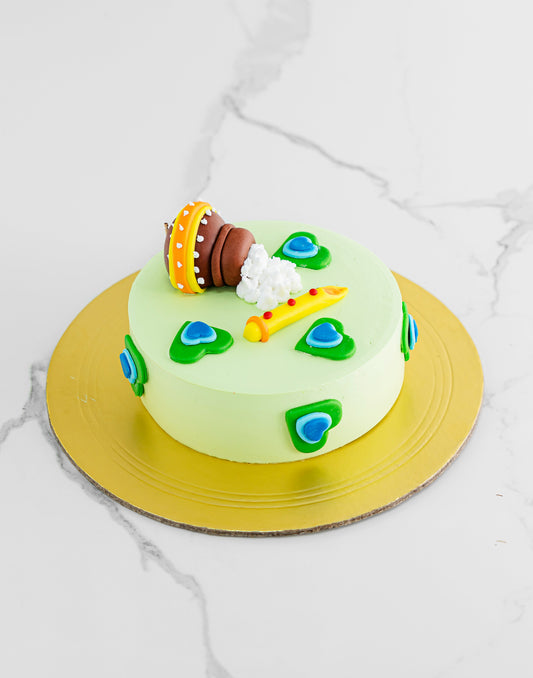 Janmashtmi Cake - Creme Castle