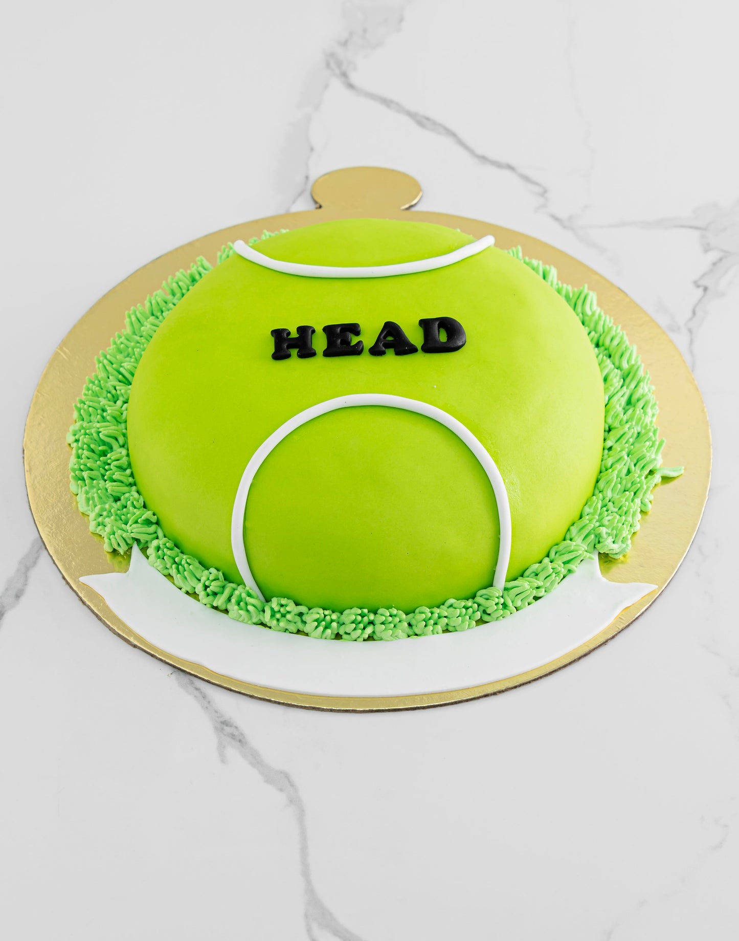 Tennis Ball Cake - Creme Castle