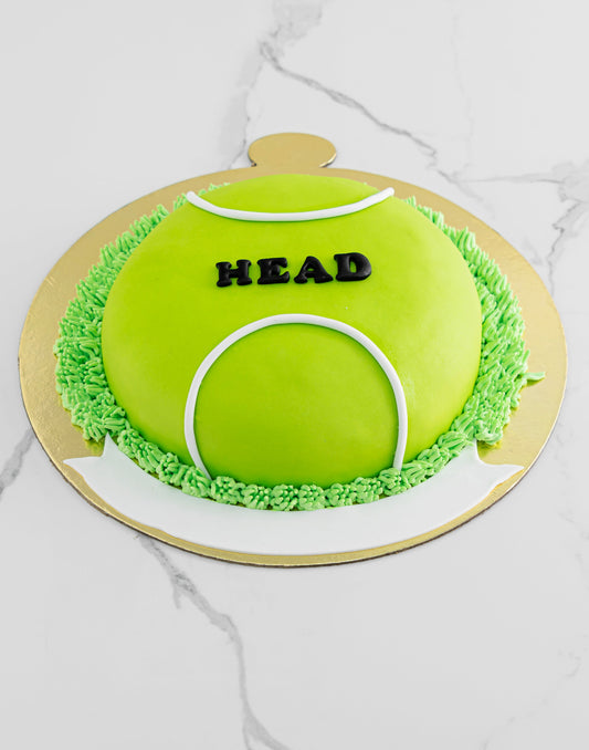Tennis Ball Cake - Creme Castle
