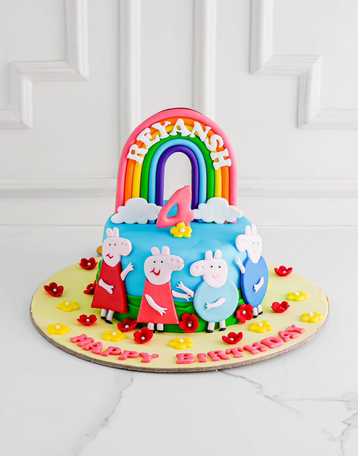 Peppa's day out Cake - Creme Castle