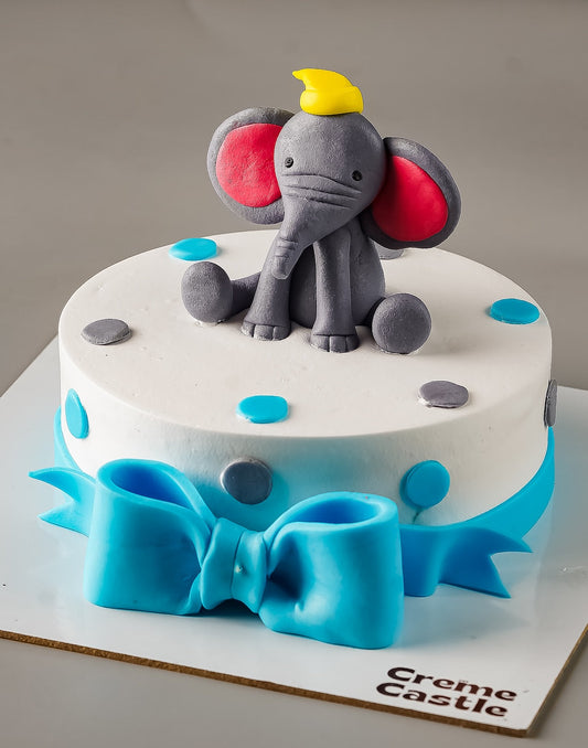 Mini Elephant Cake. Cake Designs for Kids. Noida & Gurgaon