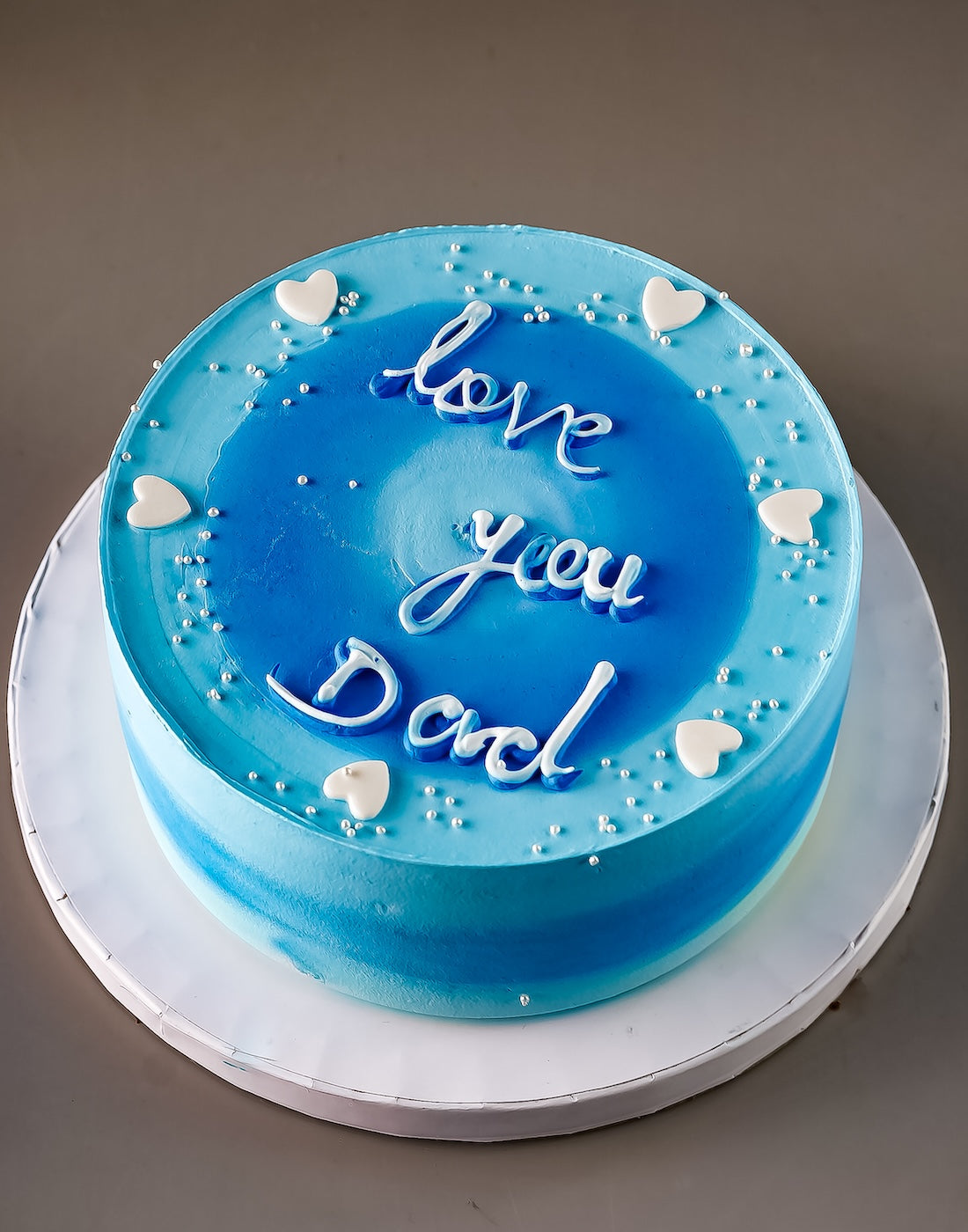 Ombre Father Day Bento Cake - Creme Castle