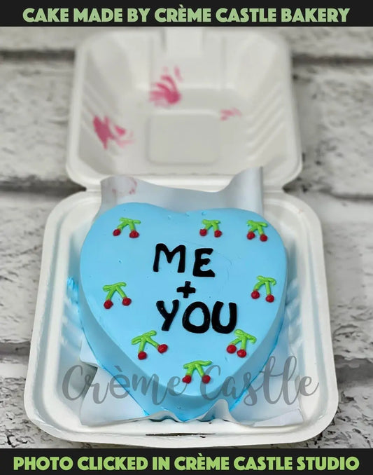 Bento Cake for 1st Anniversary - Creme Castle
