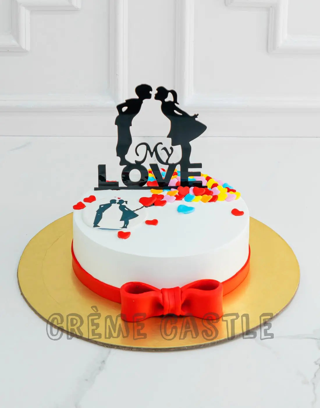 Couple Cake for Anniversary