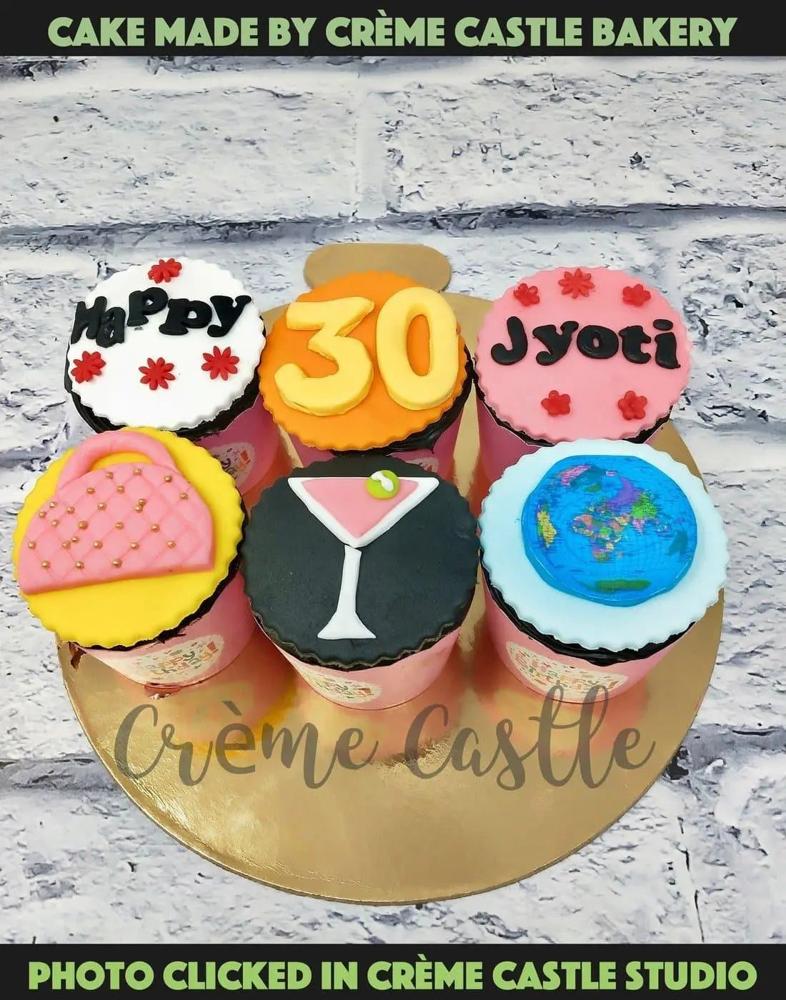 Shopping Cupcakes. Cake Designs for Girlfriend. Noida & Gurgaon