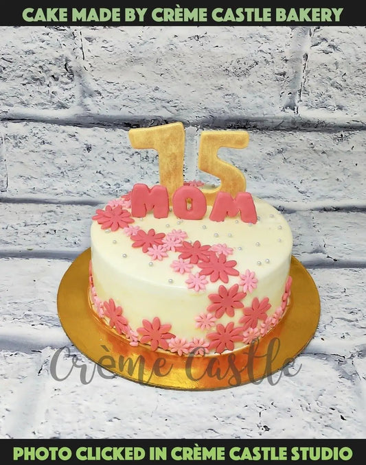 Special Floral Cake for Mother's day
