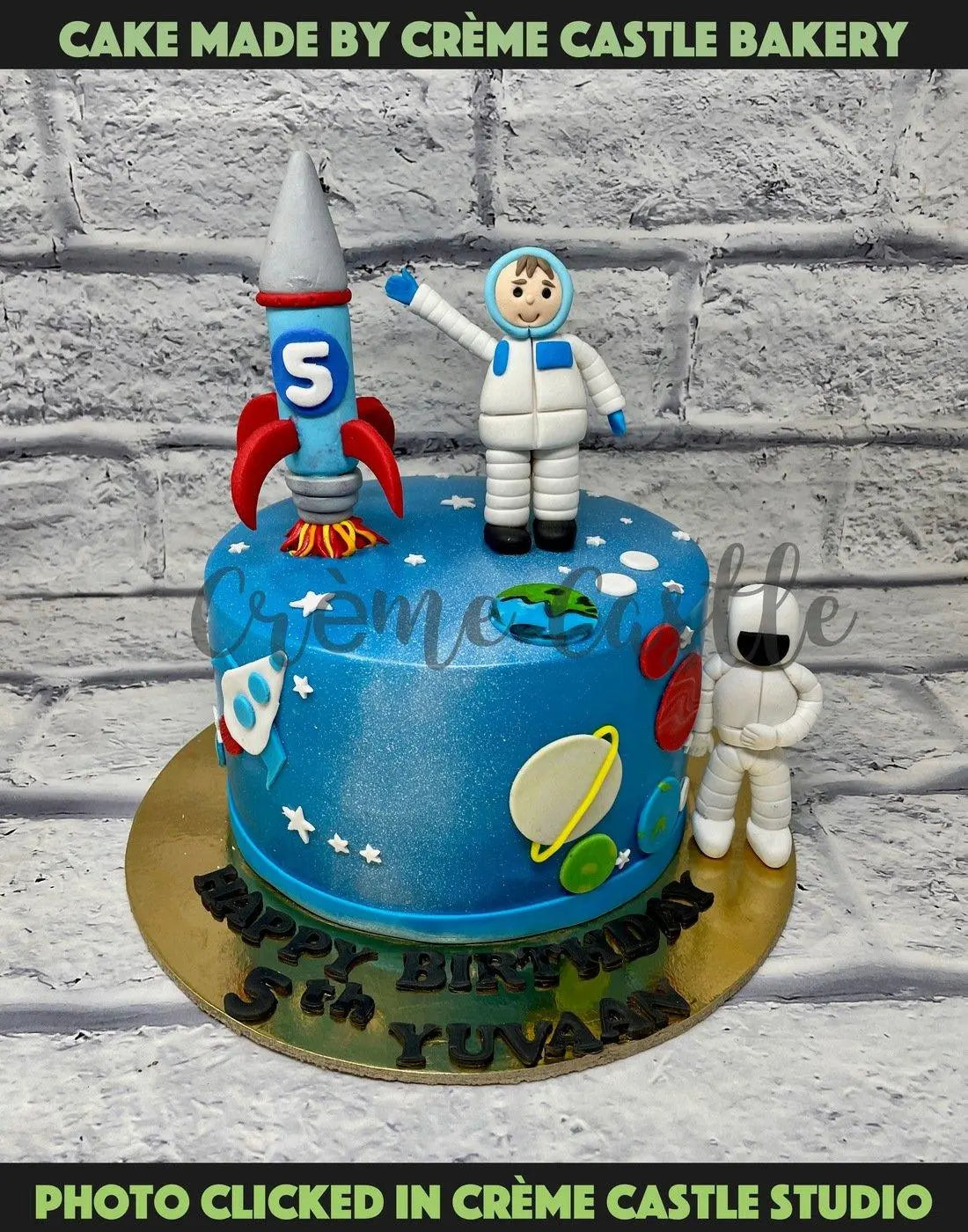Space Theme Astronaut Cake. Noida & Gurgaon