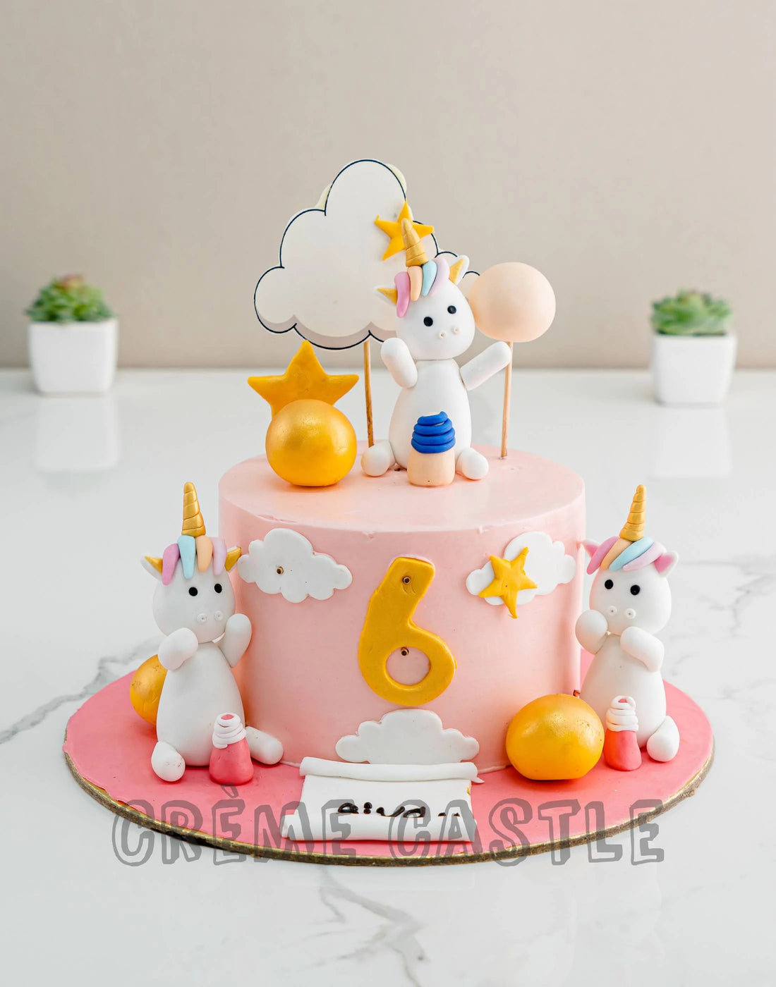 My Little Pony Theme Cake by Creme Castle