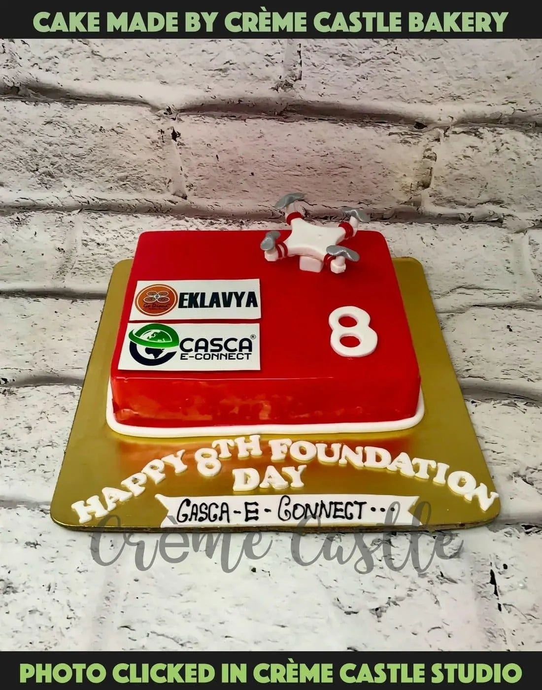 Drone Design Cake - Creme Castle