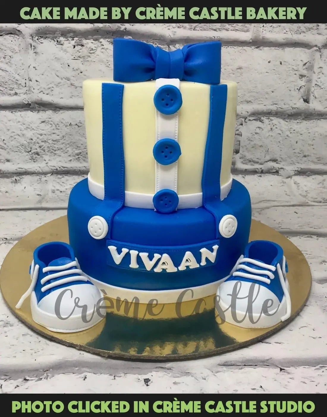 Suit Boy Design Cake - Creme Castle