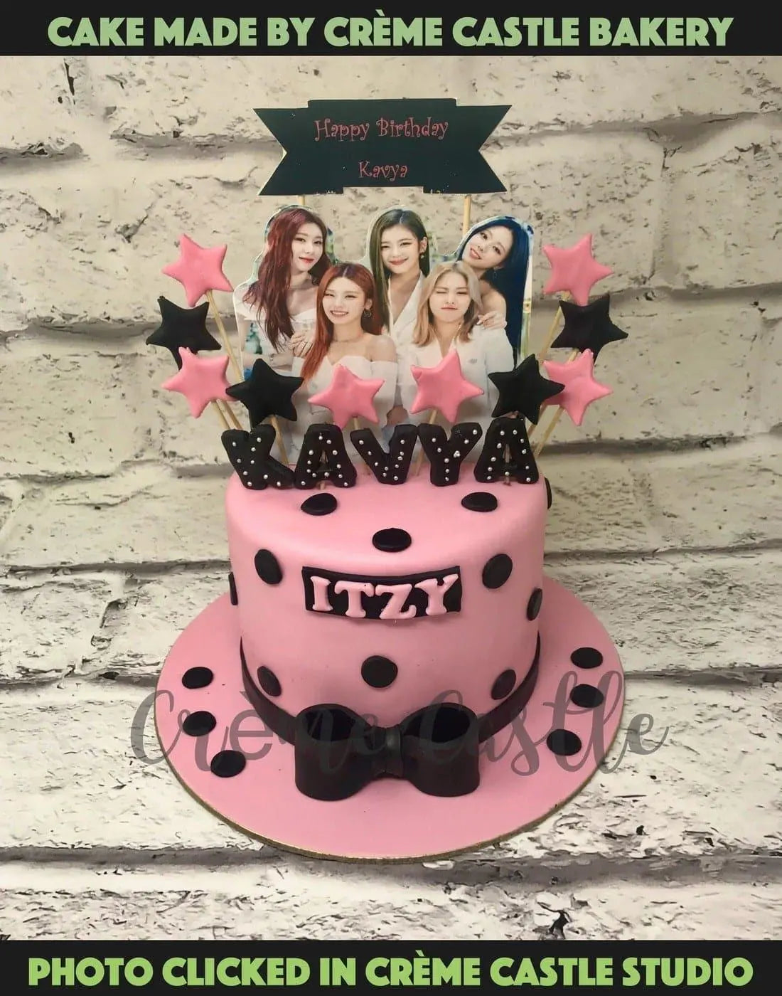 Itzy Theme Cake by Creme Castle