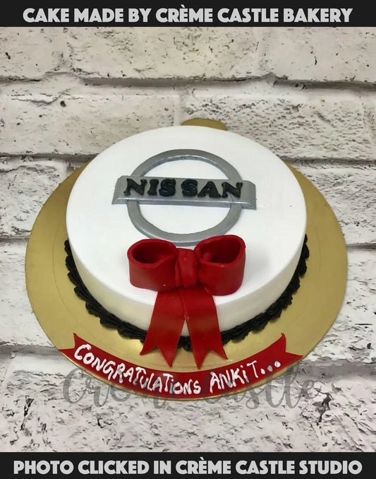 Nissan Theme Cake - Creme Castle