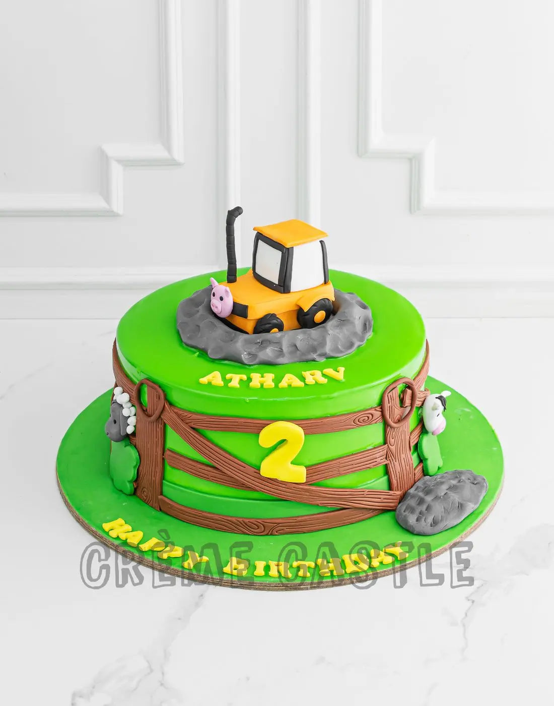 Muddy Farm Cake - Creme Castle