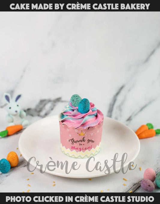Easter Rainbow Cupcakes - Creme Castle