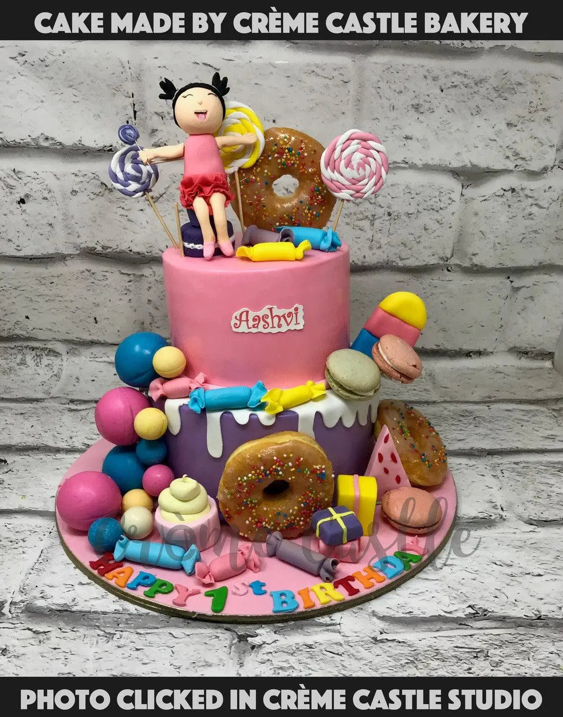 Sweetness Overload Cake - Creme Castle