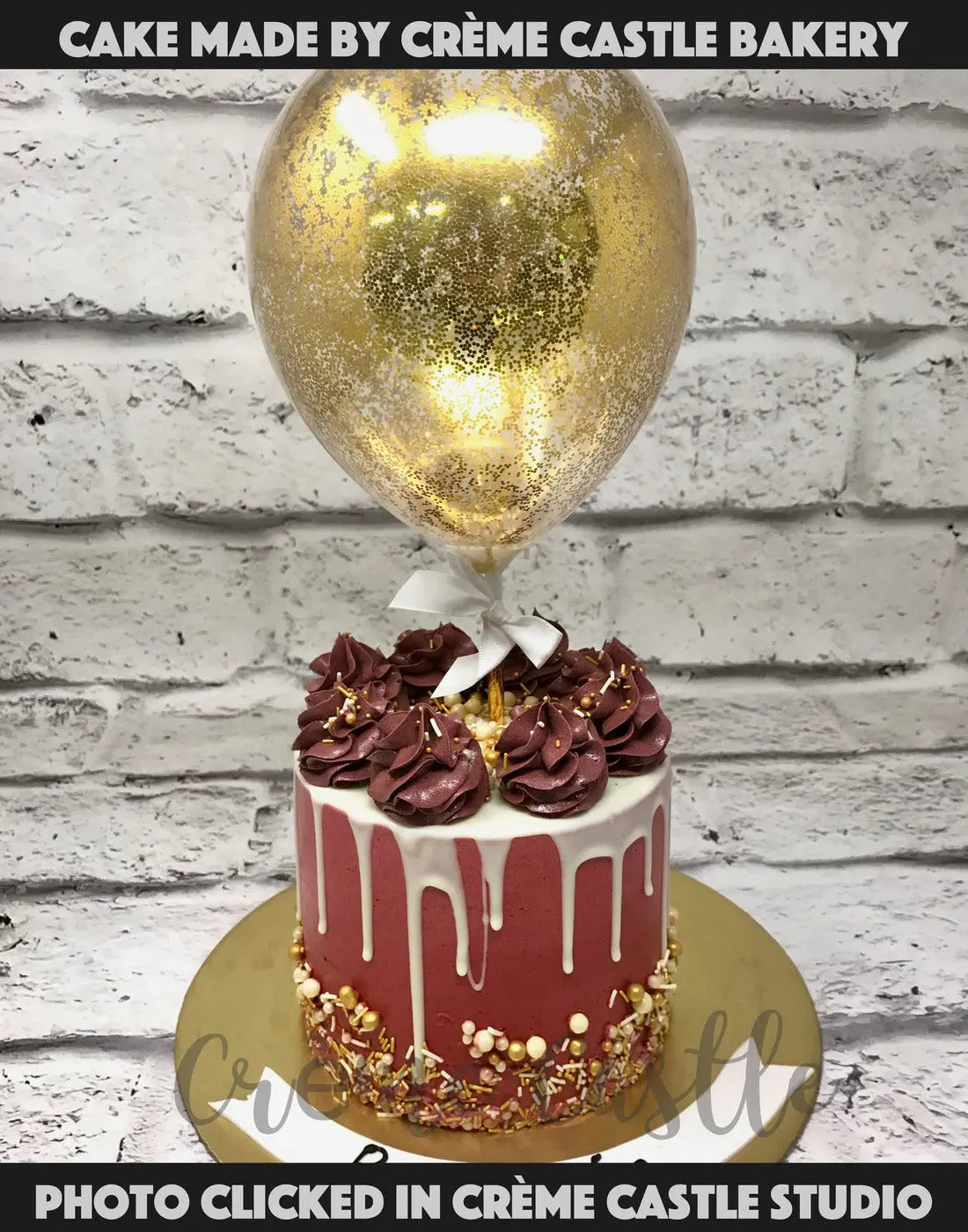 Drip Balloon Cake