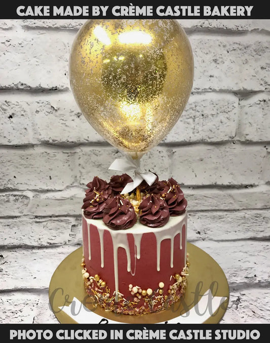 Drip Balloon Cake