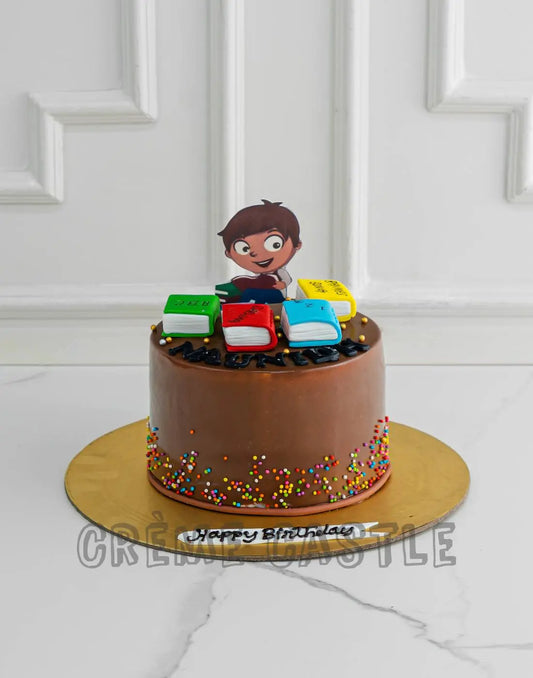 Studious Child Cake