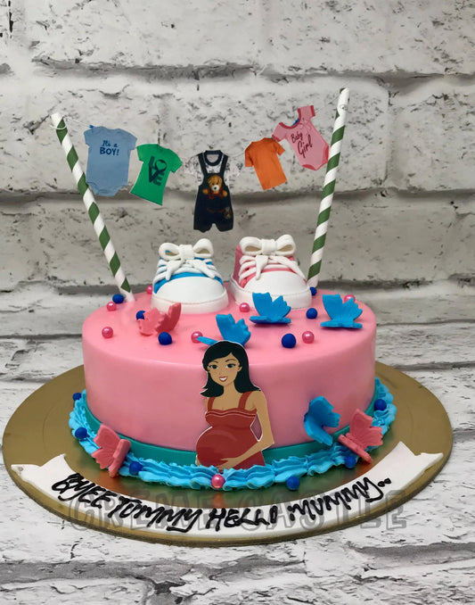 Mommy Welcome Cake
