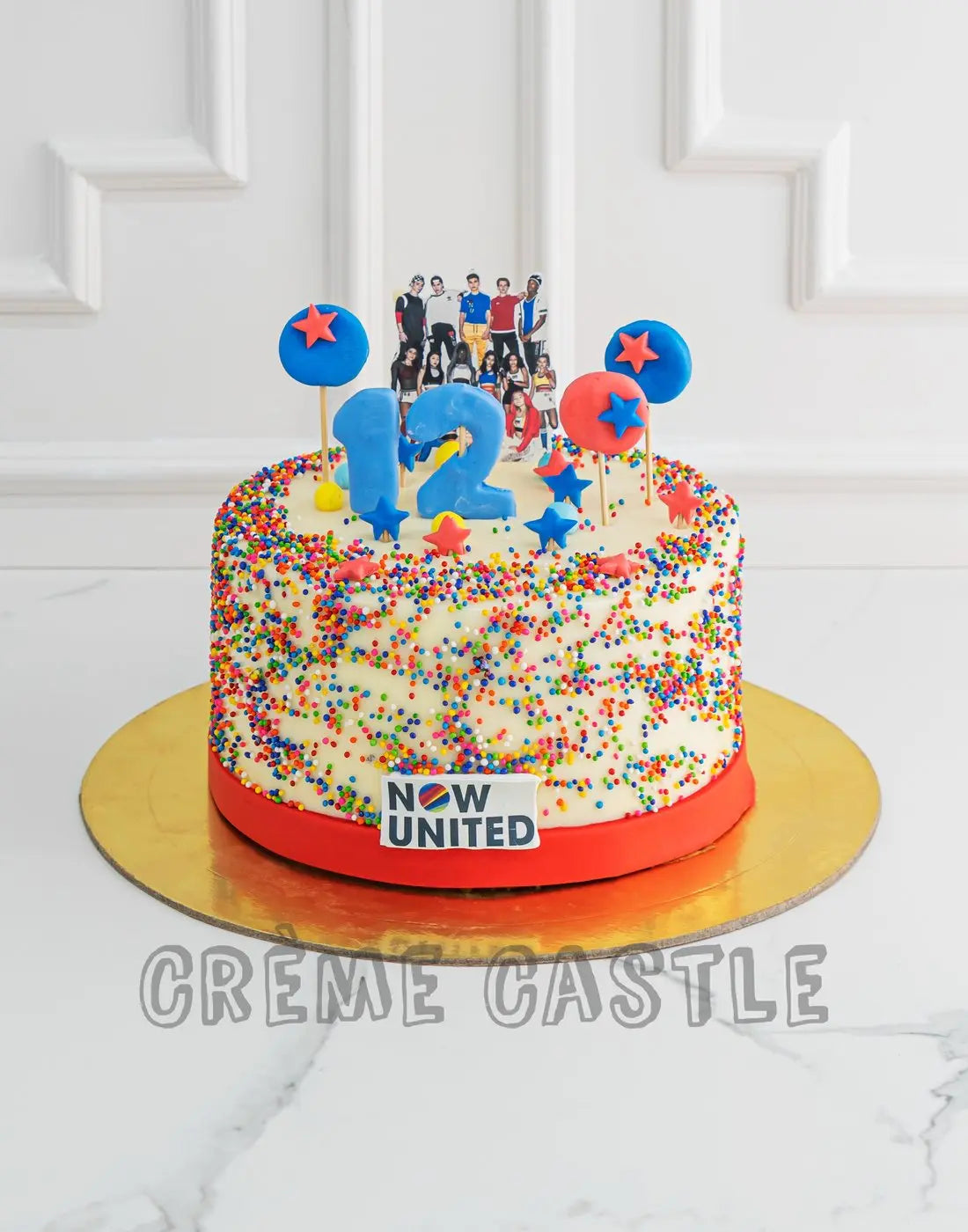 Now United Band Cake