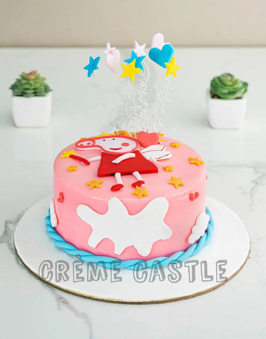 Pink Peppa Cake