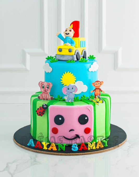 Cocomelon Car Cake