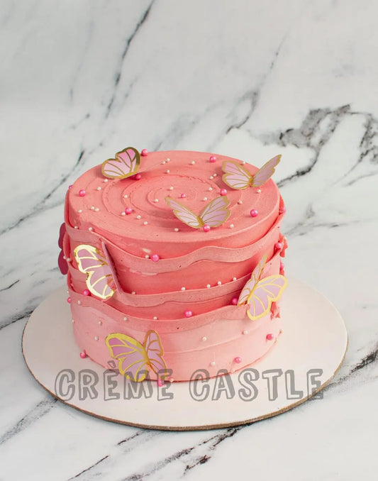 Butterfly Theme Cake
