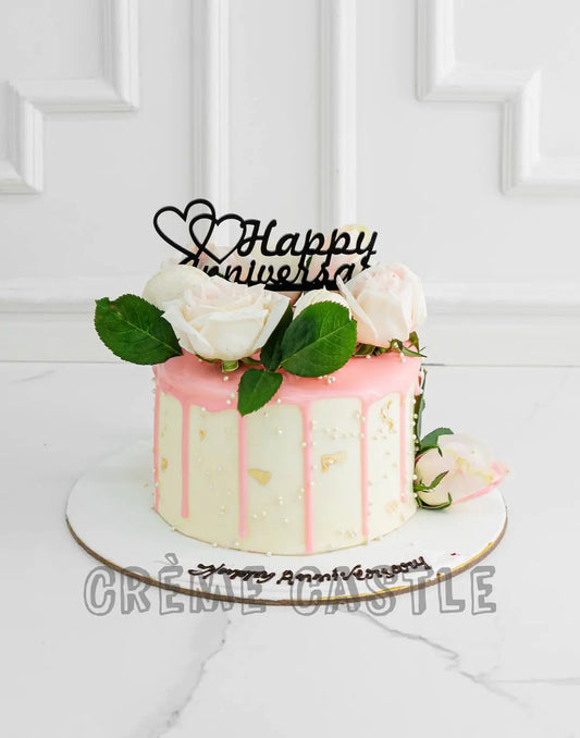 Pastel Flowery Cake