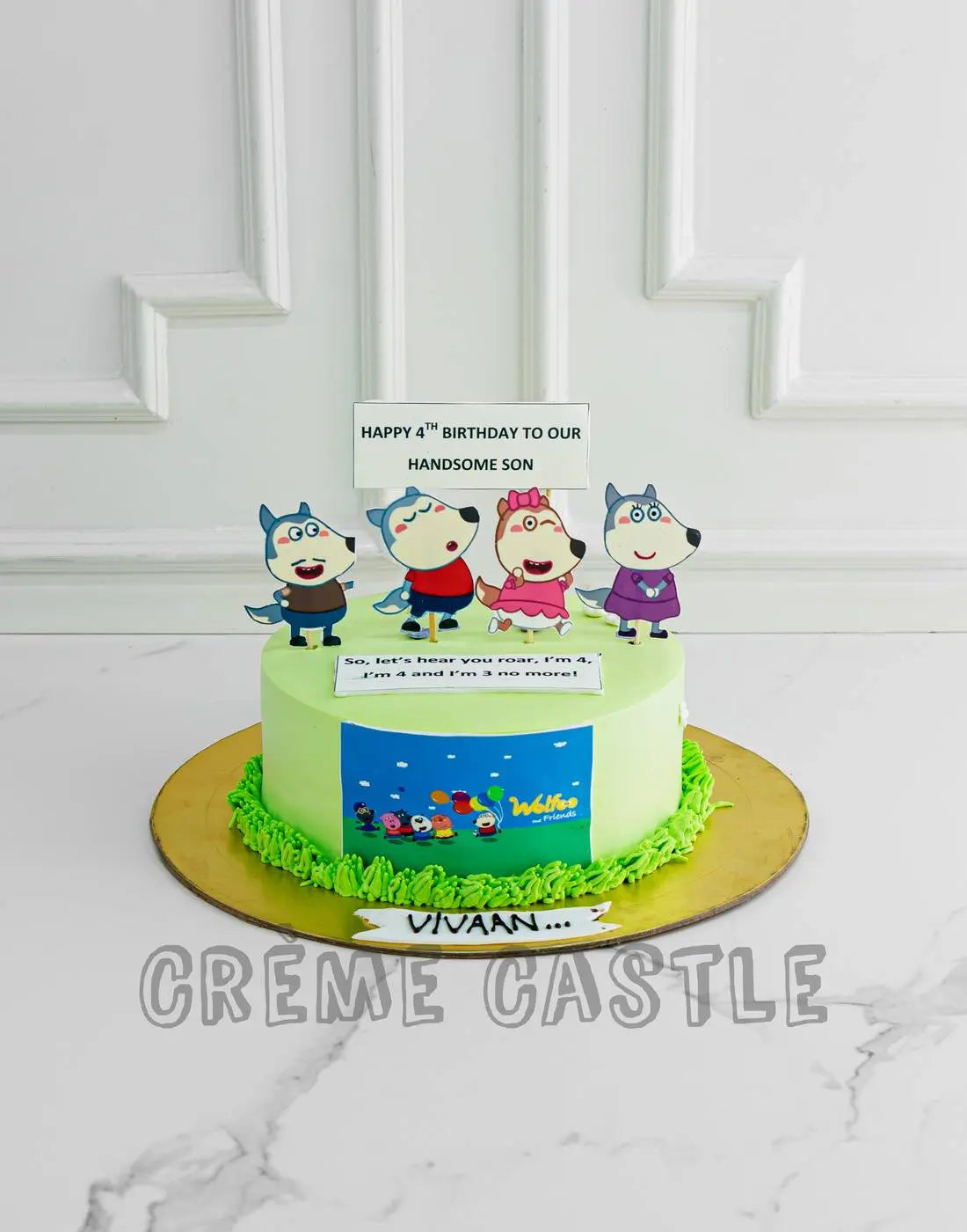 Wolfee Theme Cake
