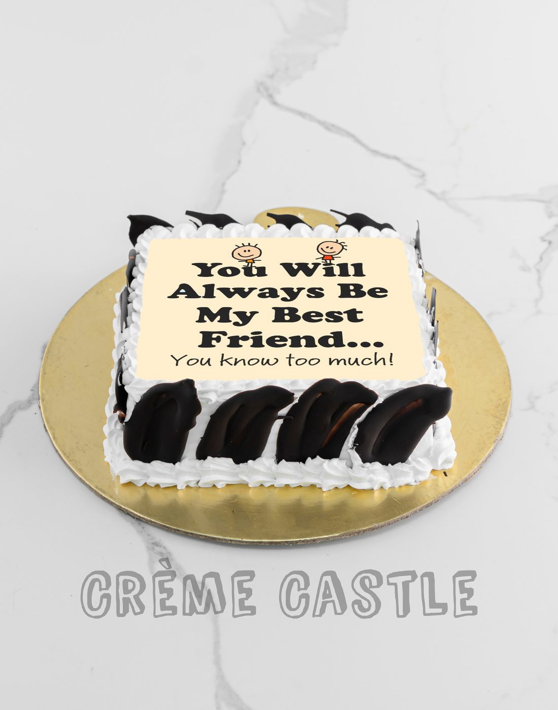Friends Secret Square Cake
