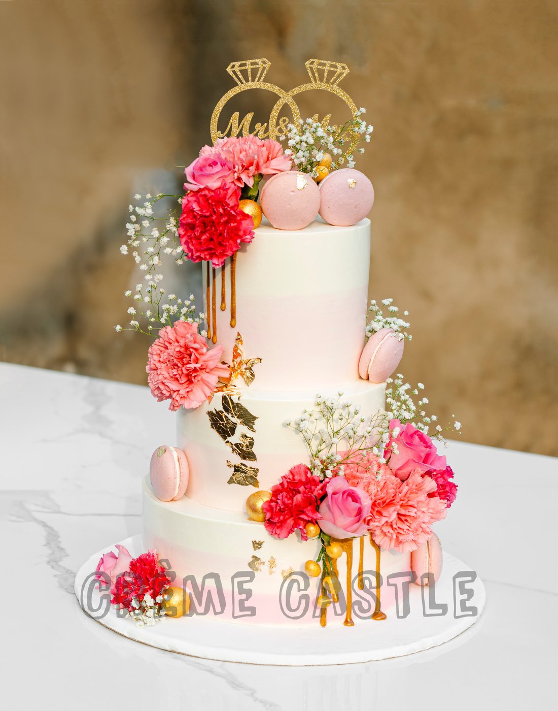 Wedding Grand Drip Cake