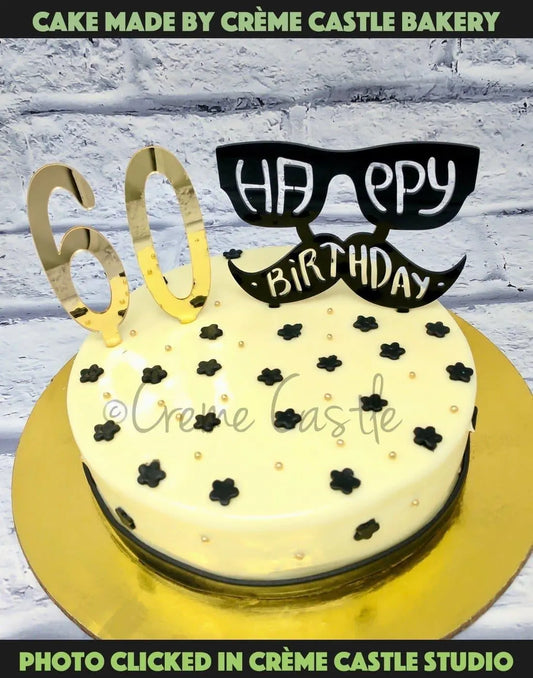 60 th Birthday - Creme Castle