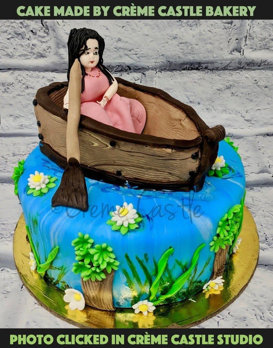 Girl On A Boat - Creme Castle