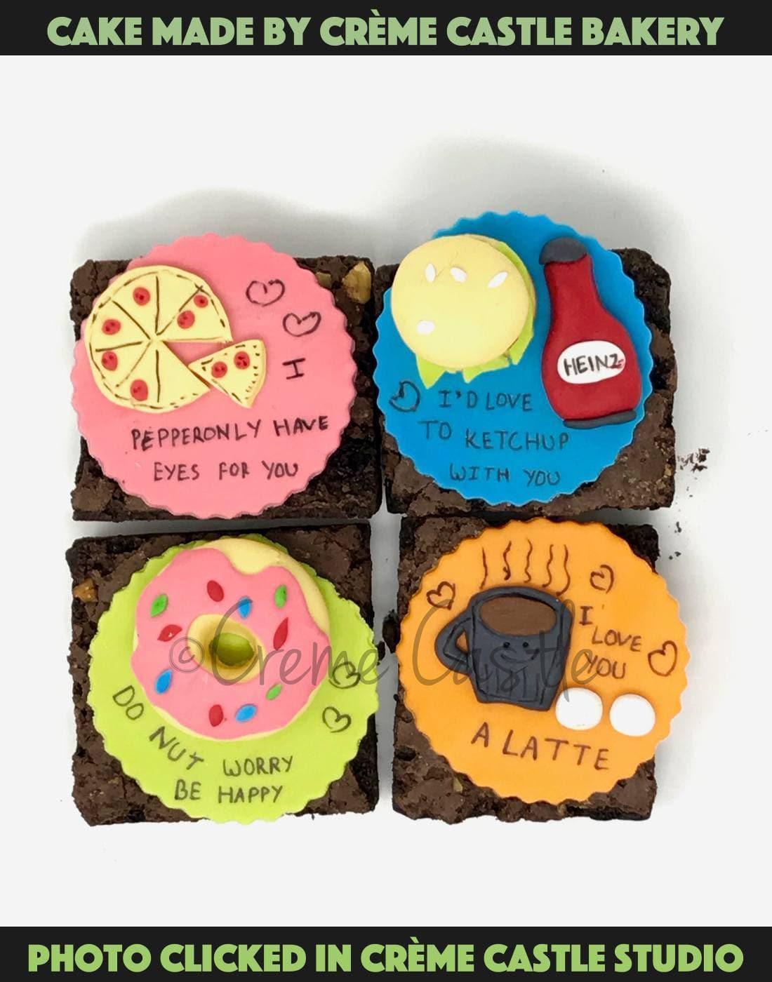 Cake Ideas for Boyfriend - Flirting Puns Cupcakes - Customized Cake In Gurgaon
