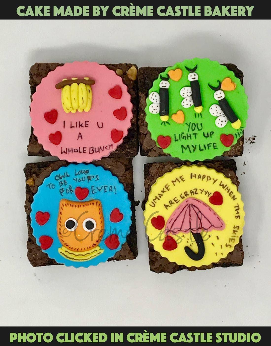 Cake Ideas for Boyfriend - Quirky Puns Cupcake Designs - Designer Cake in Gurgaon